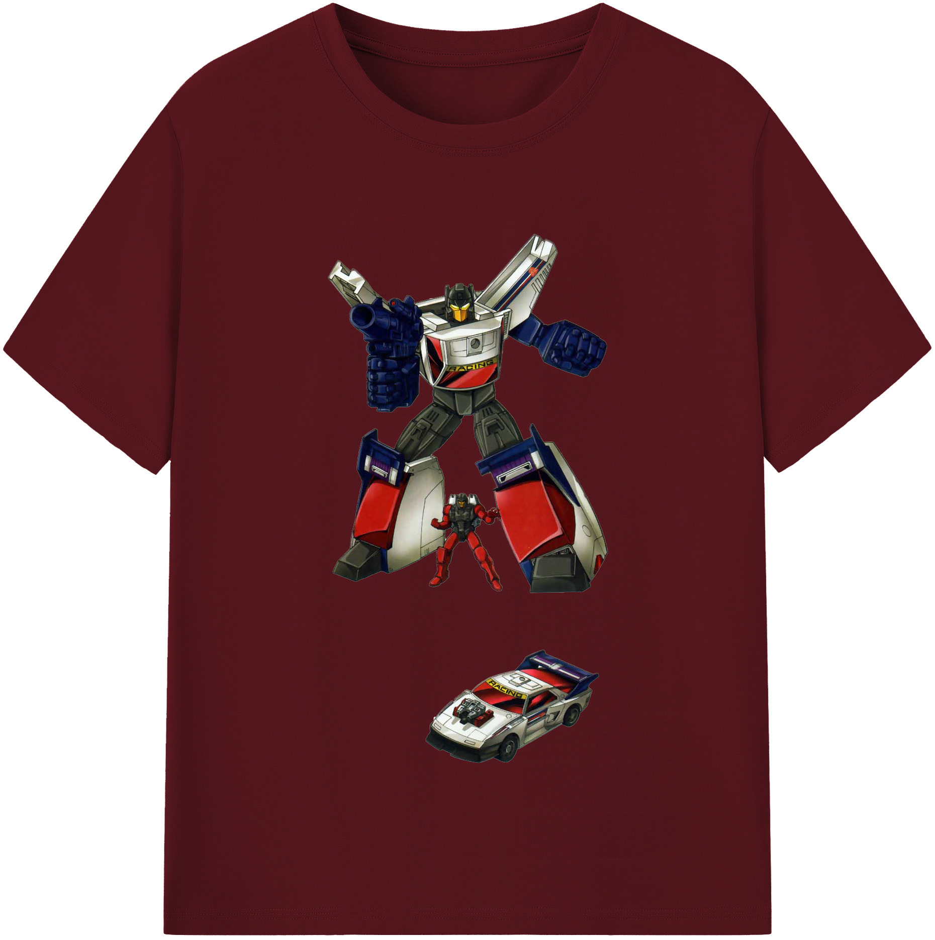 （画像用）  綿100％半袖Tシャツ（フロントプリント）